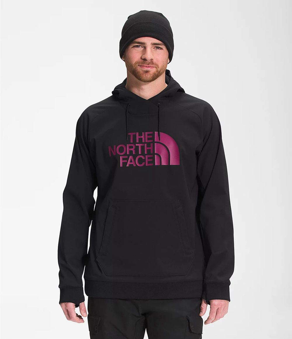 The North Face Tekno Logo Kapuzenpullover Herren - Schwarz CH-540RUZB